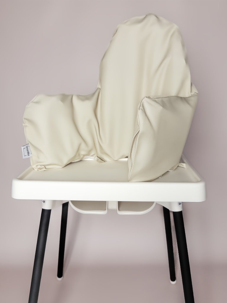 Poduszka do krzesełka IKEA Antilop + pokrowiec oliwkowy - obrazek 2