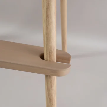 Okleina na nogi do krzesełka IKEA Antilop - popielaty