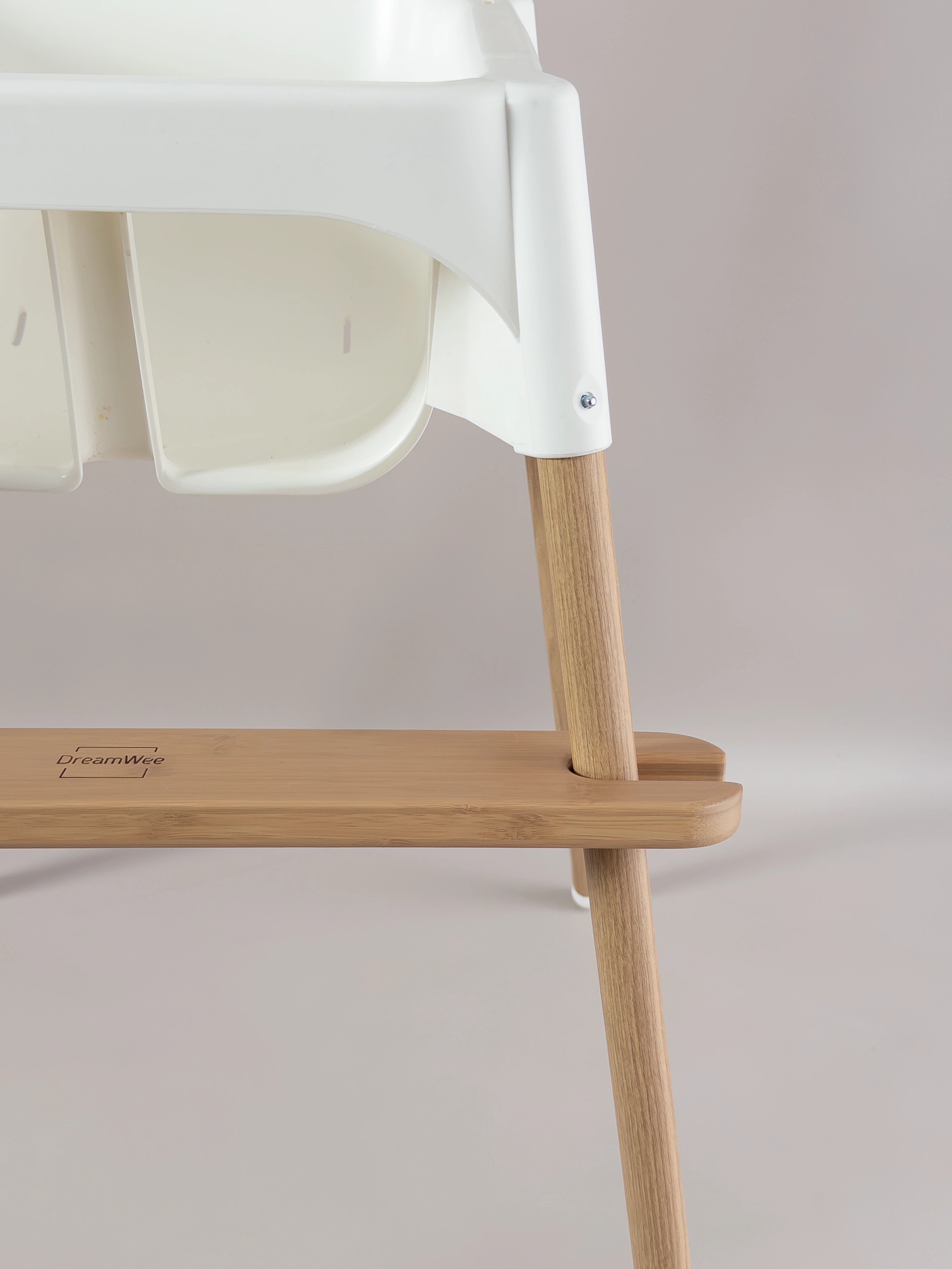 Podnóżek do krzesełka Ikea Antilop - naturalny - obrazek 4